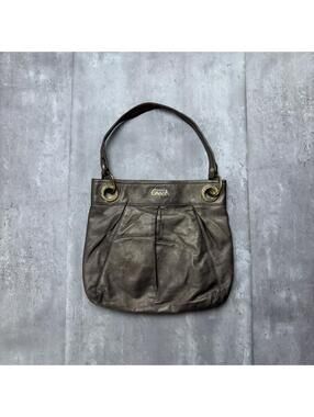 Y2K Brown Coach Leather Handbag